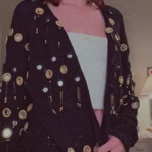 cute mirror cardigan